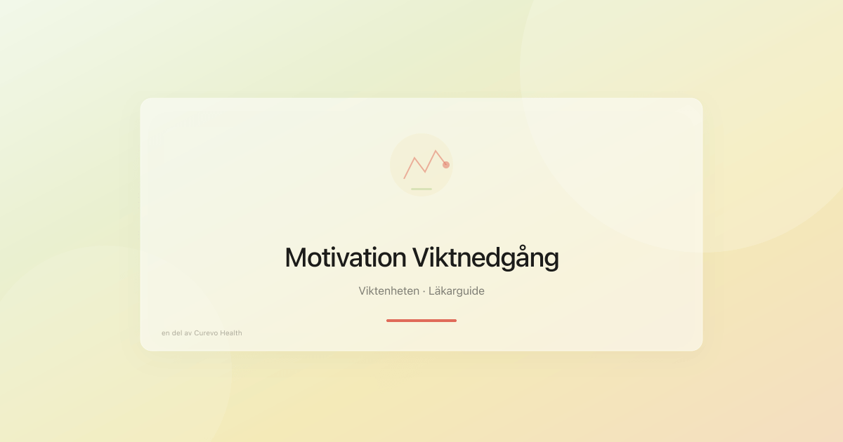 Illustration av hållbar motivation för viktnedgång
