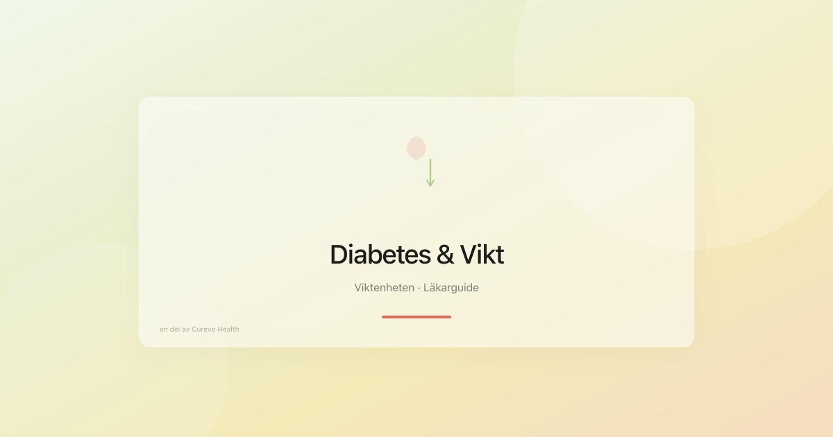 Illustration av sambandet mellan fetma och typ 2-diabetes